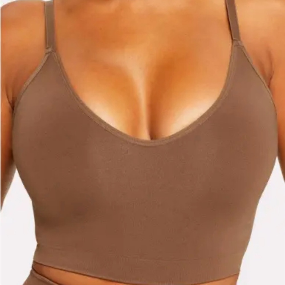 Seamless Brown Bralette(no size) s